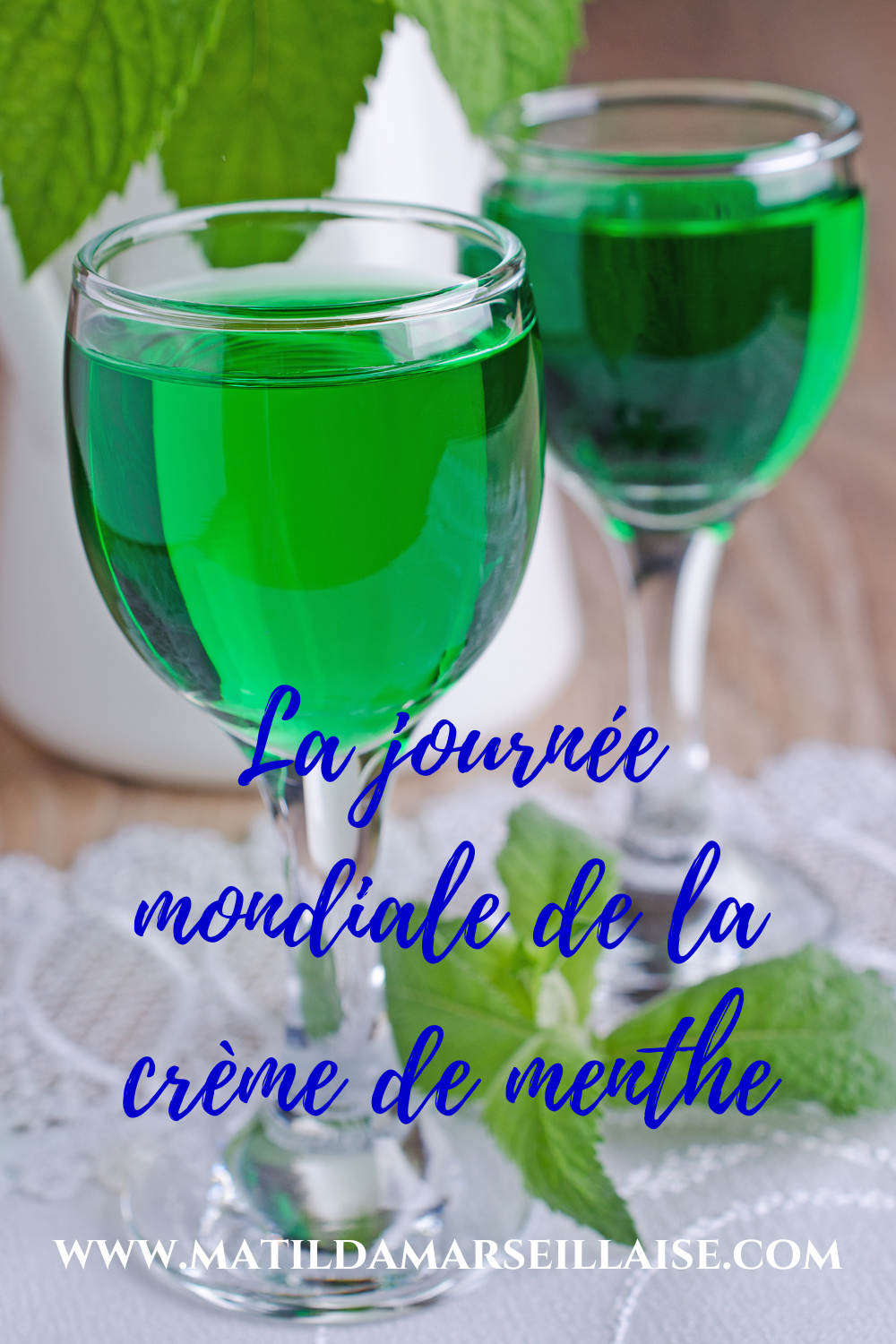 menthe pastille, licor frances a base de menta - Picture of Avec