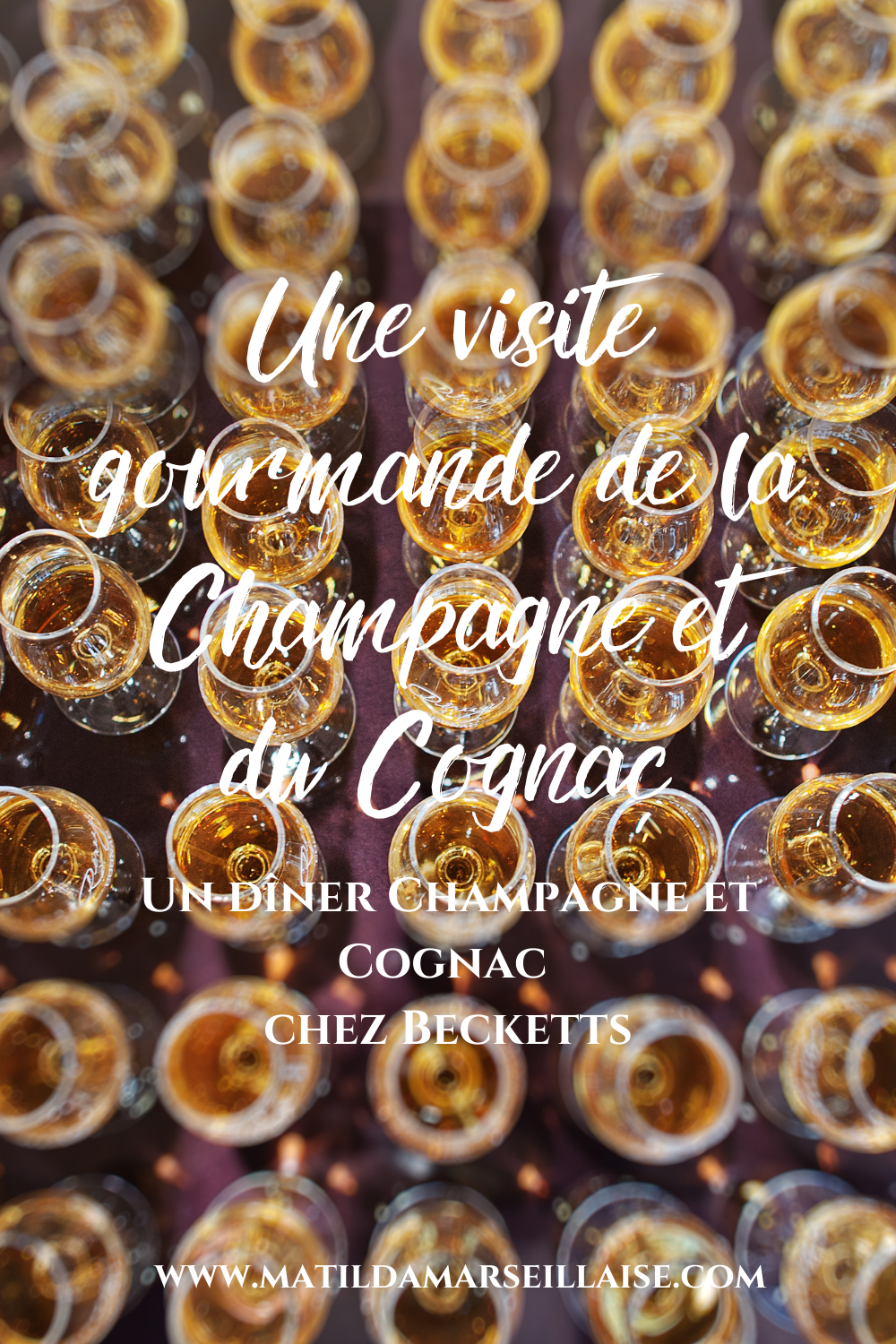 Beckett's diner au champagne et au cognac