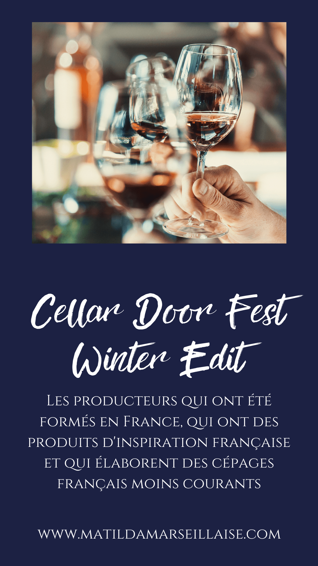 Cellar Door Fest Winter Edit: 37 producteurs avec des liens français à consulter ce week-end