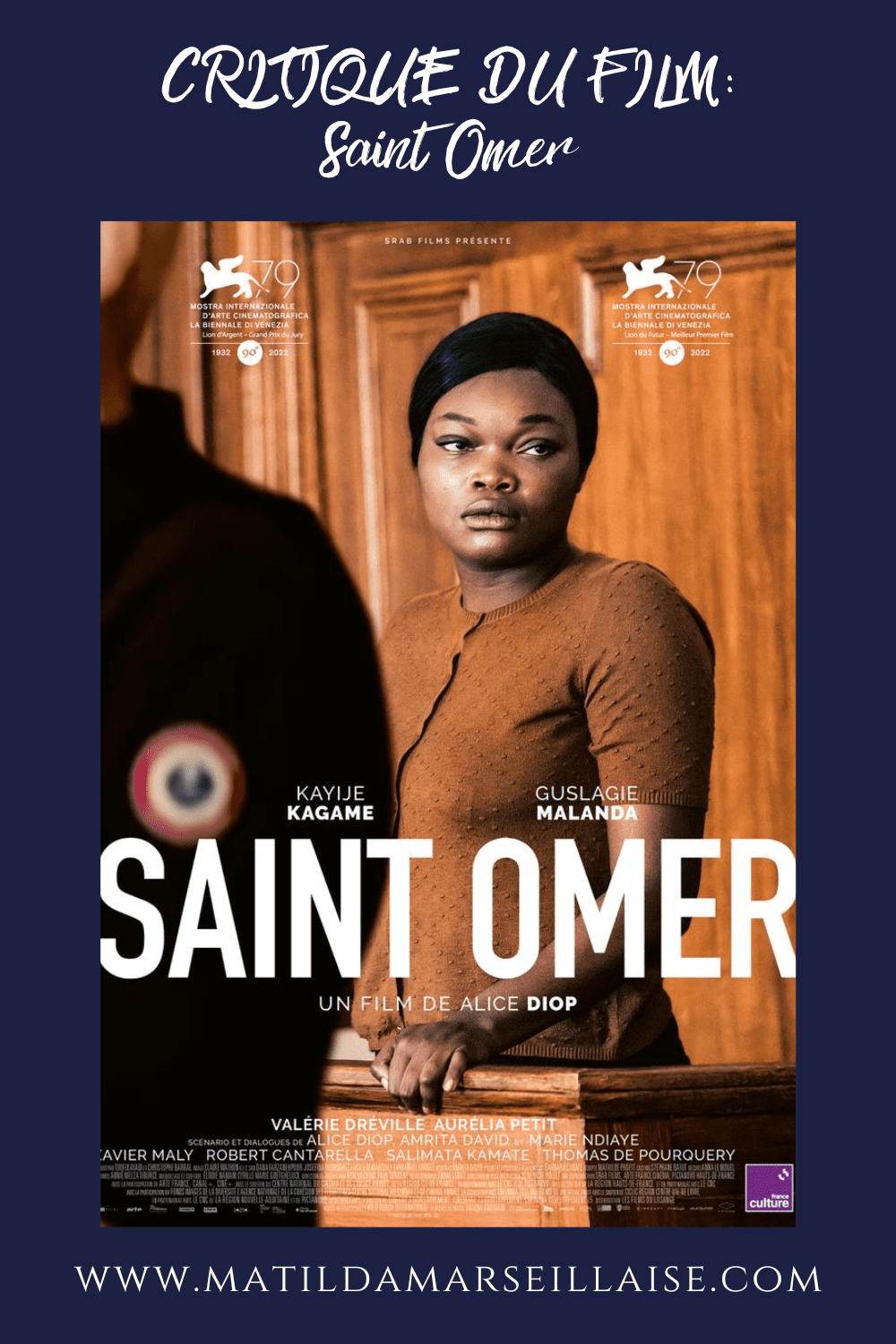 Saint Omer est un premier long métrage impressionnant qui raconte l’histoire d’une femme jugée pour infanticide