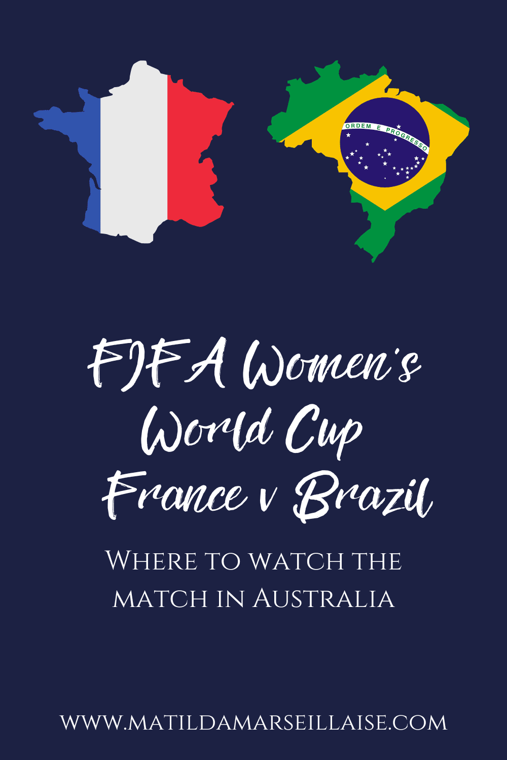 France v Brazil in Australia