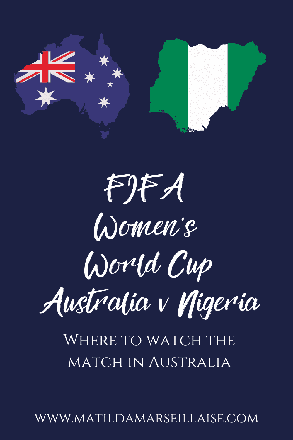 Australia v Nigeria in Australia
