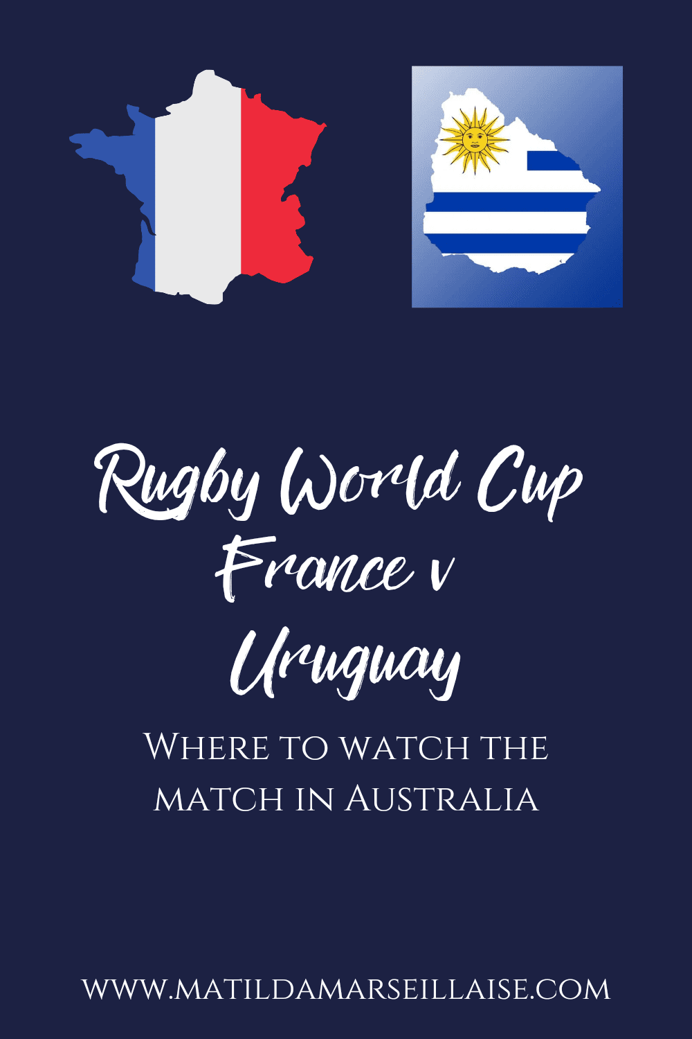 France V Uruguay in Australia