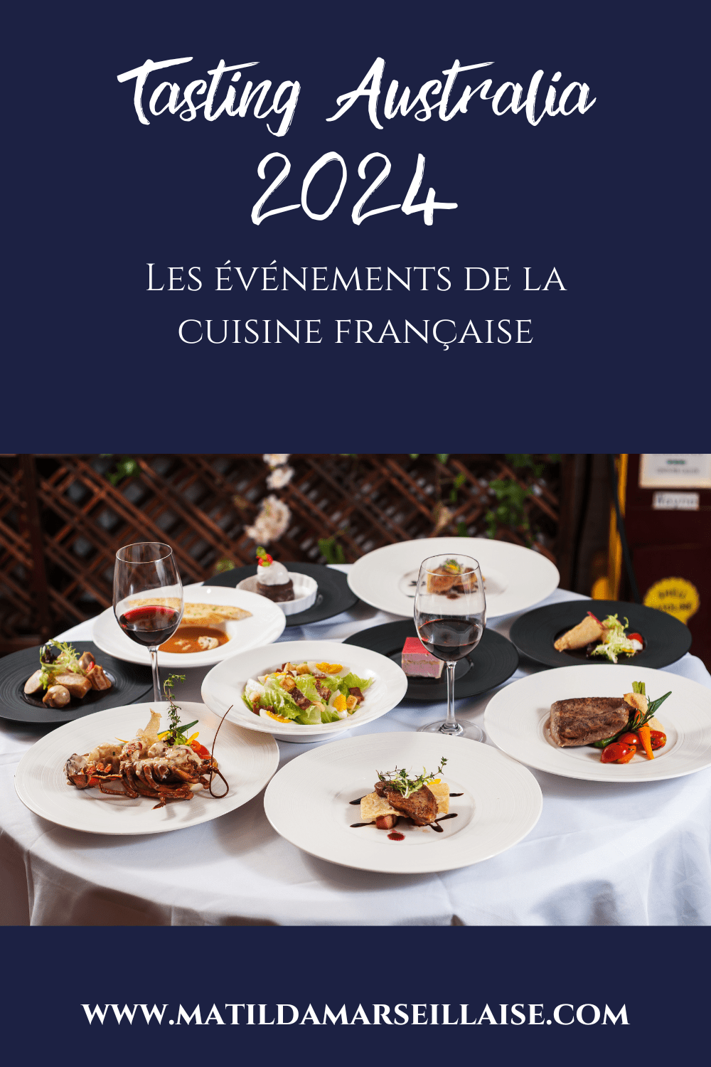 Tasting Australia 2024 - les évènements de la cuisine française