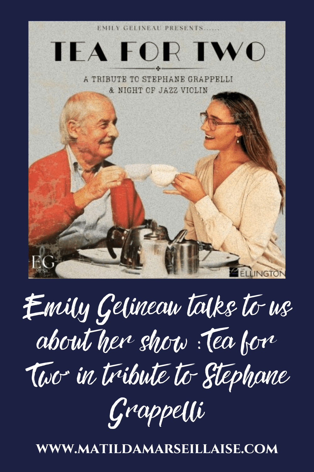 Emily Gelineau Tea for Two Stephane Grappelli