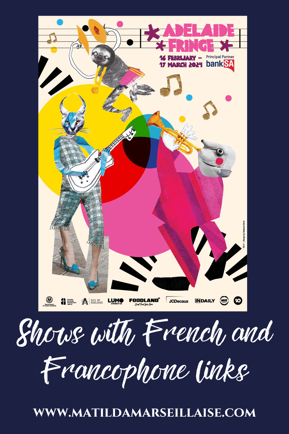 Adelaide Fringe 2024 - shows with French links