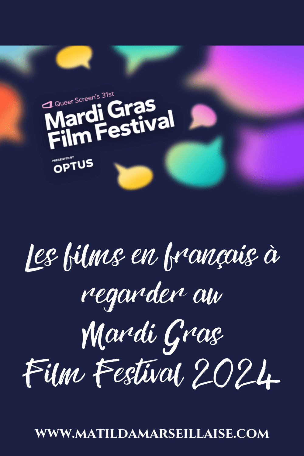 Le Mardi Gras Film Festival 2024 présente une variété de films en langue française dans les salles de Sydney