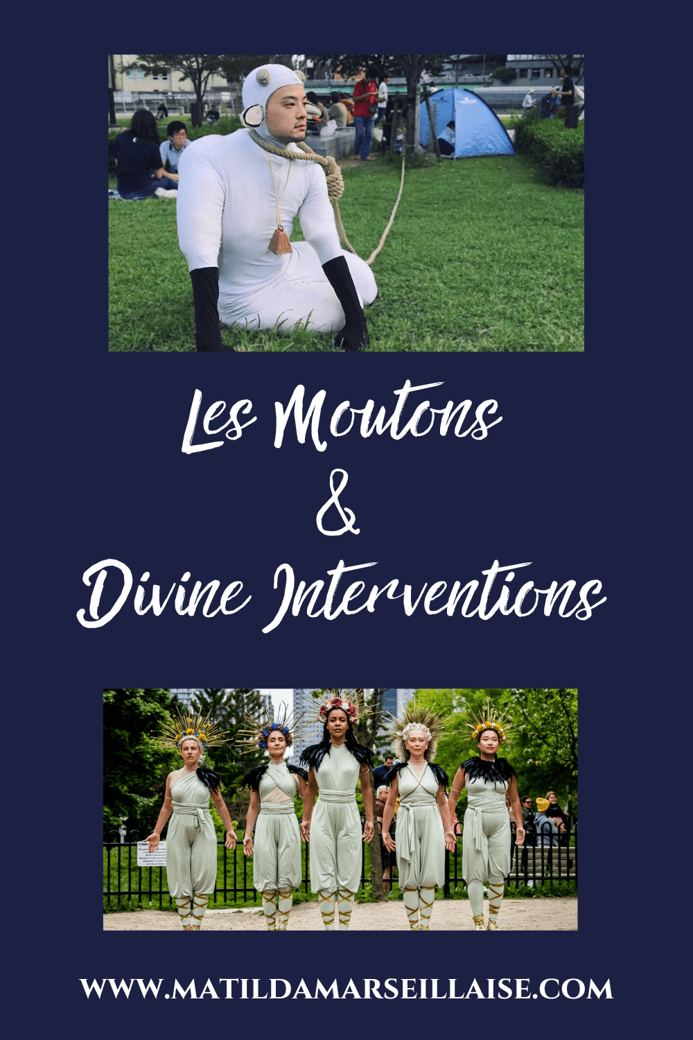 Canada’s Corpus brings its sheep and Goddesses to WOMADelaide this weekend with Les Moutons and Divine Interventions