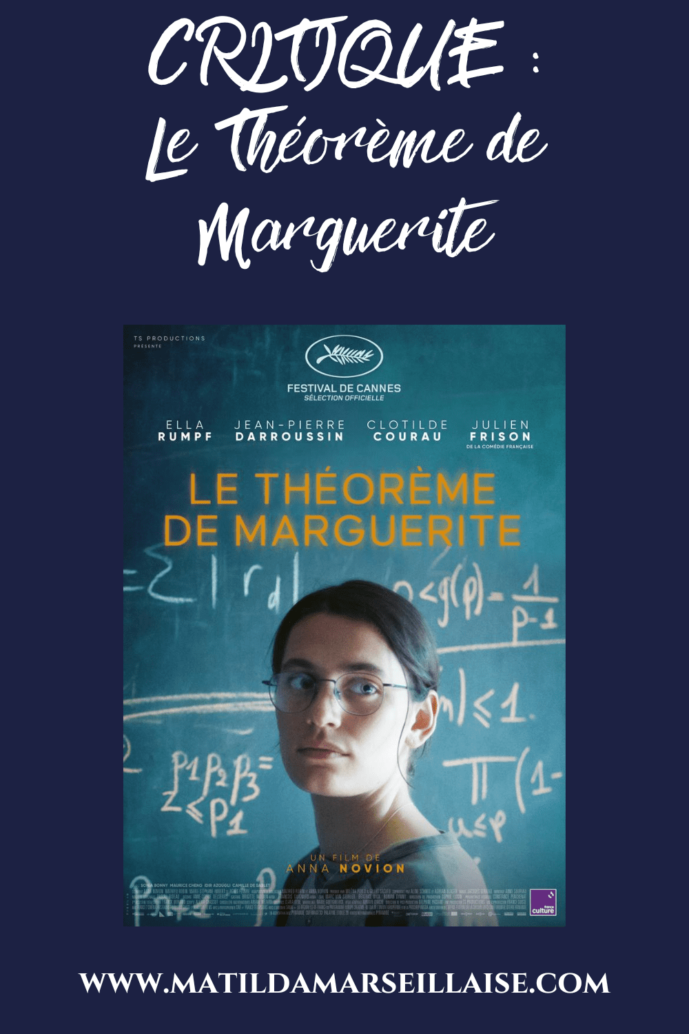 Le théorème de Marguerite est un film sur la recherche de soi quand tout semble perdu