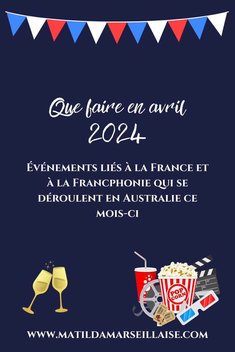 Que faire en avril 2024? Les évènements ayant liens avec la France et la francophonie qui se déroulent en Australie ce mois-ci