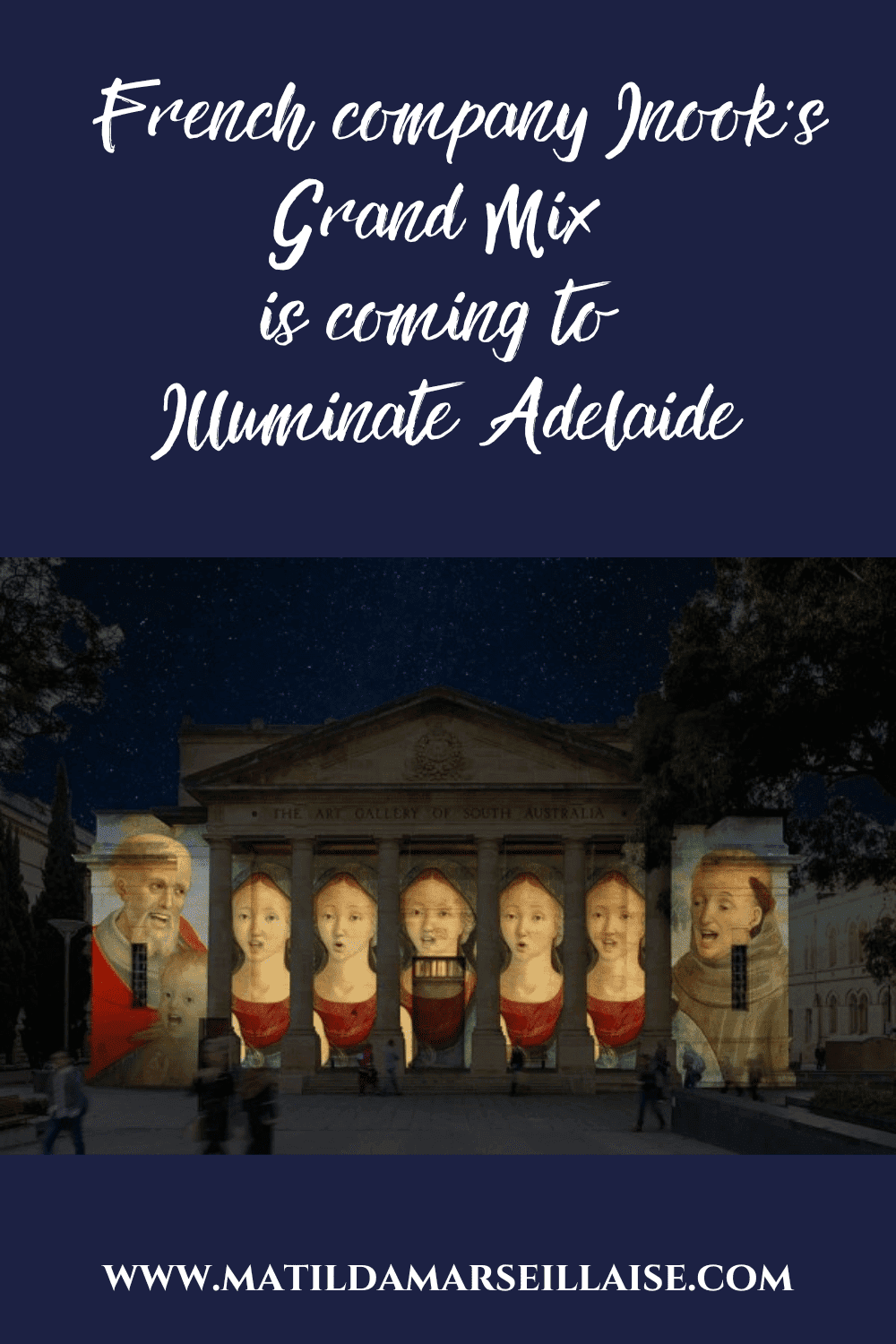 Want to see Renaissance paintings come to life? With Grand Mix at Illuminate Adelaide you can!