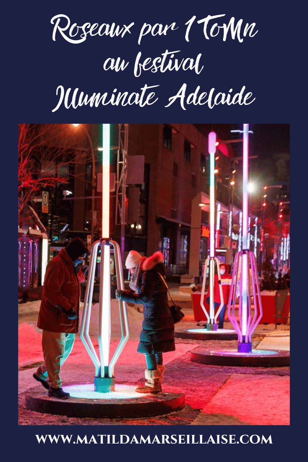 Allez voir Roseaux, l’installation particip-actif des compagnies québécoises Udo et One Touch of Madness, pour être émerveillé au festival Illuminate Adelaide