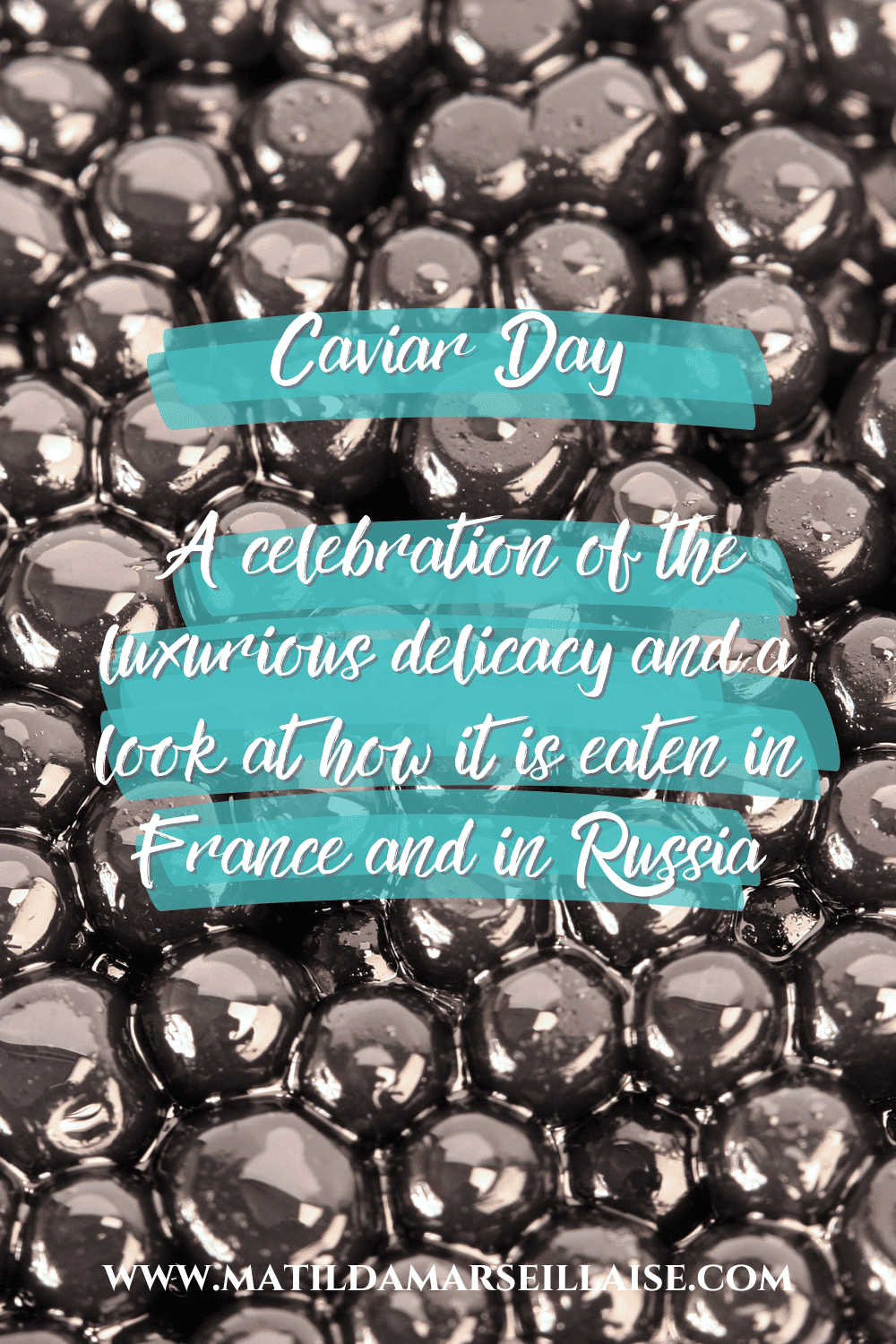 Caviar Day: A celebration of the luxurious delicacy including a wine pairing