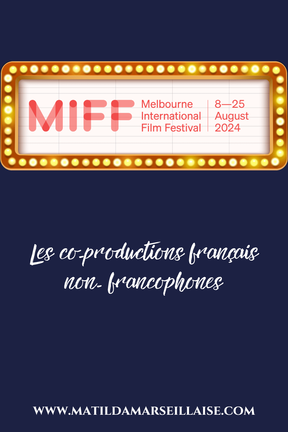 25+ films avec une connexion française au MIFF 2024