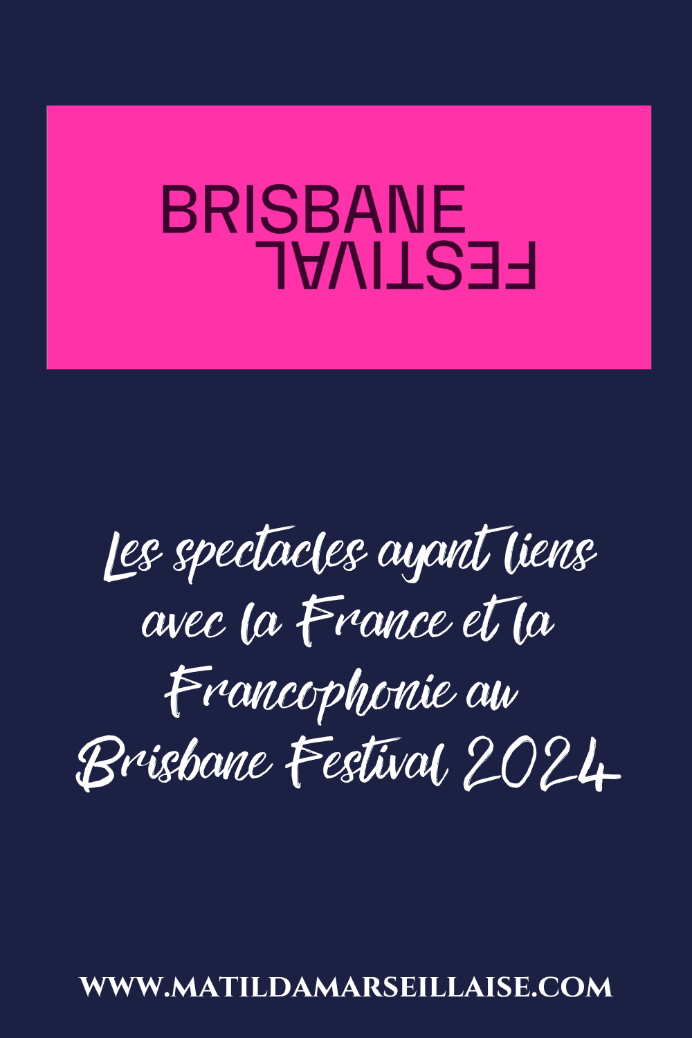 11 spectacles en lien avec la France et la francophonie à voir au Brisbane Festival 2024