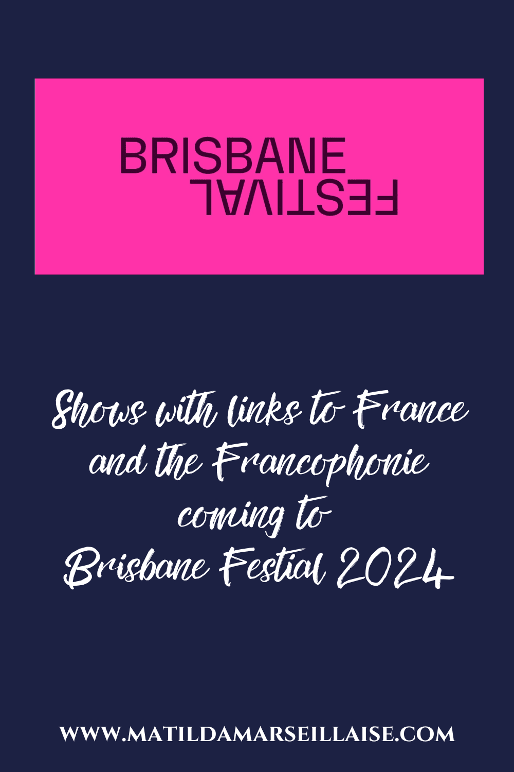 11 shows with French and Francophone links to see at Brisbane Festival 2024