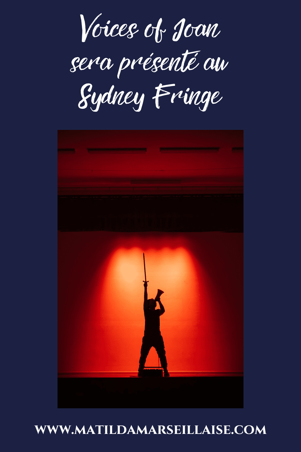 L’histoire de Jeanne d’Arc est radicalement revisitée dans Voices of Joan au Sydney Fringe 2024