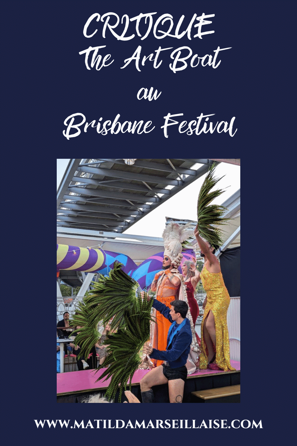 The Art Boat du Brisbane Festival donne le coup d’envoi de la fête