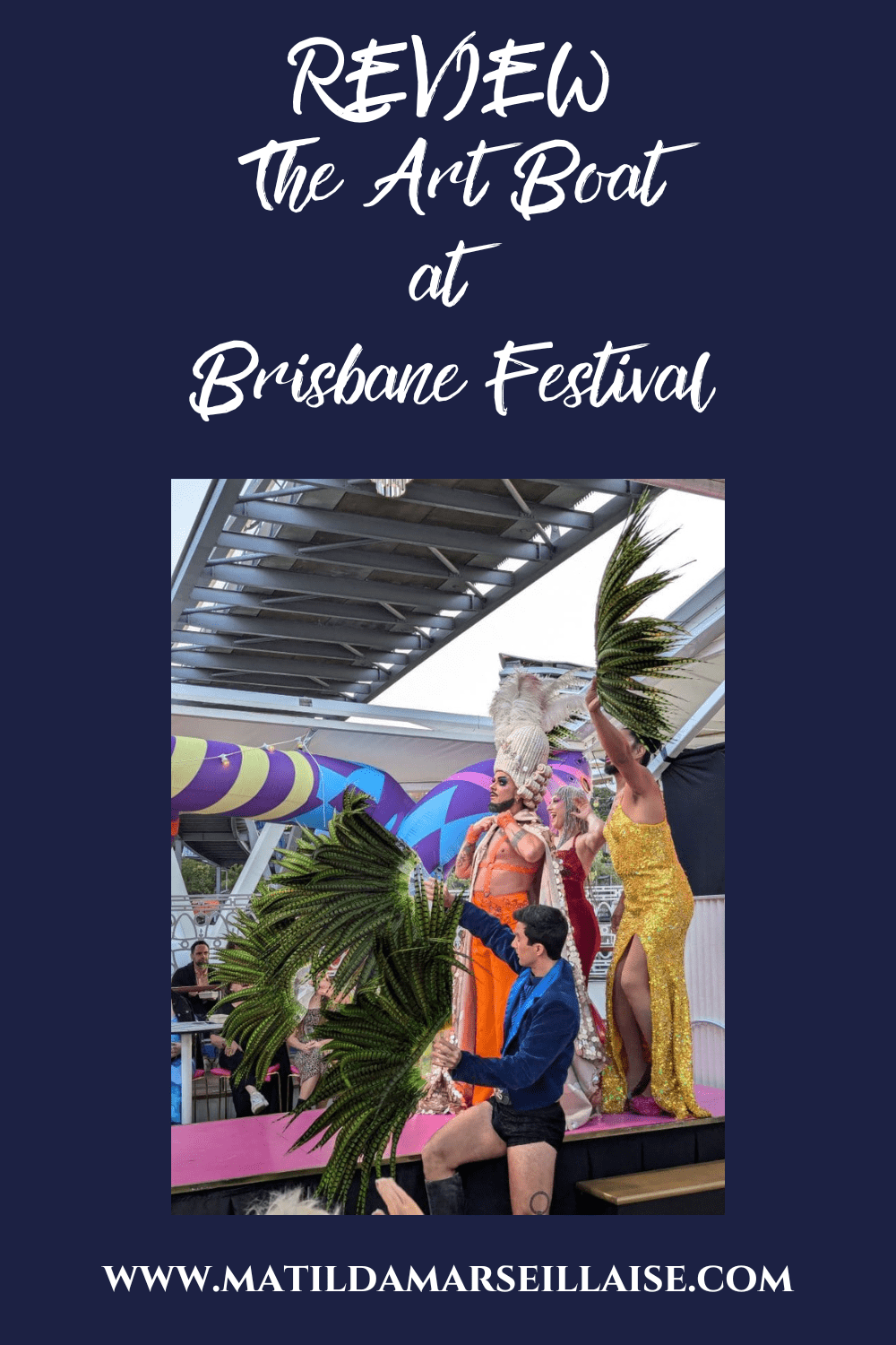 Brisbane Festival’s The Art Boat gets the party started