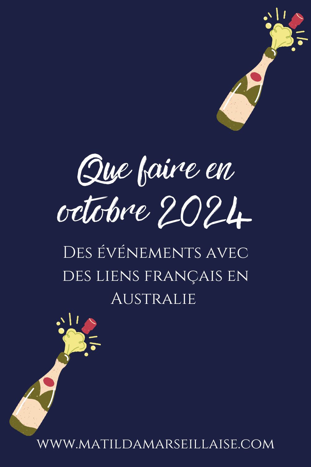 Que faire en octobre 2024