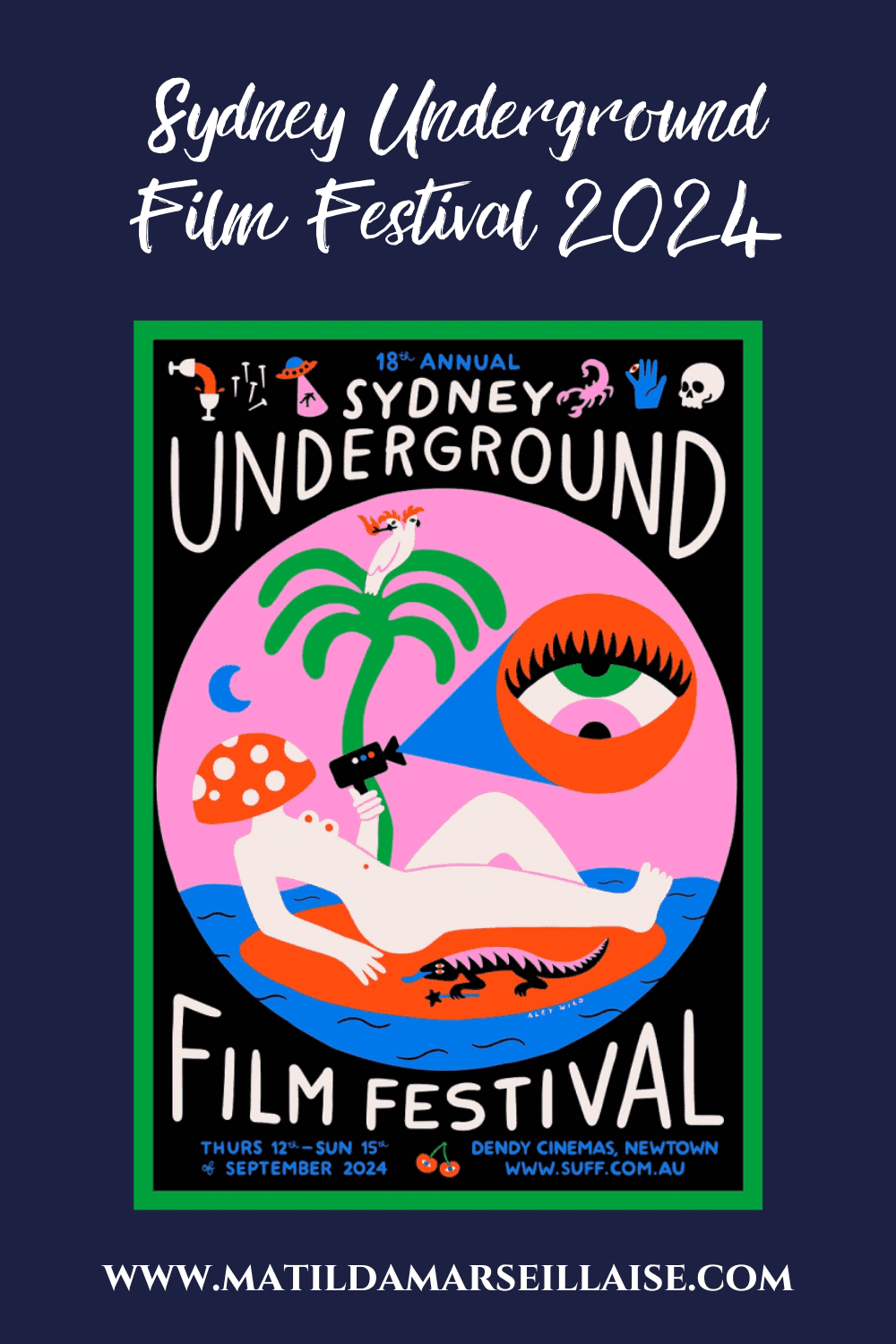 2 films français feront leurs débuts australiens au Sydney Underground Film Festival 2024