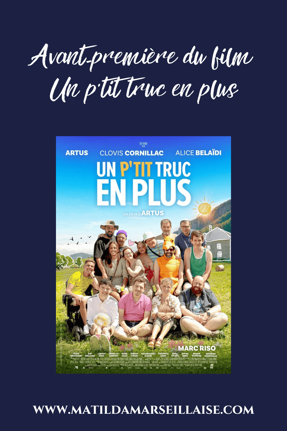 Regardez le film Un p’tit truc en plus en avant-première en Australie ce mardi