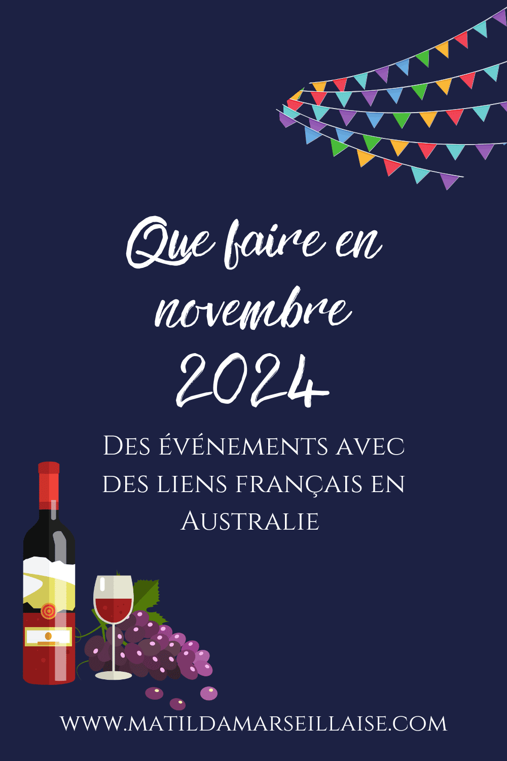 Que faire en novembre 2024? Les évènements ayant liens avec la France et la Francophonie