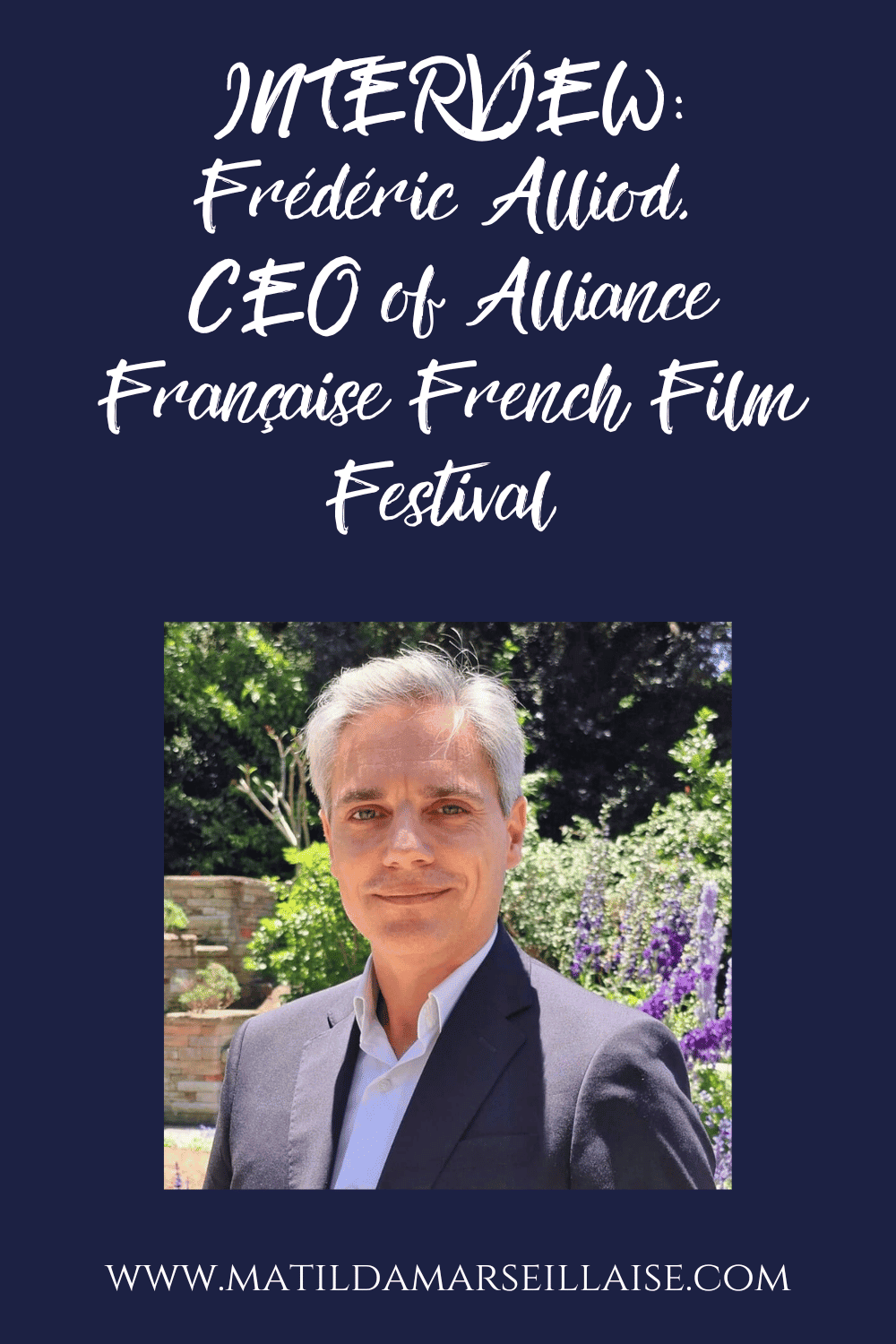 Meet Frédéric Alliod, head of the Alliance Française French Film Festival