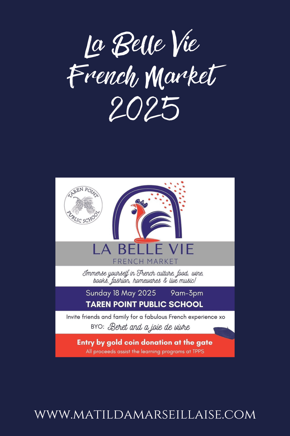 La Belle Vie French Market 2025 brings over 70 stalls of baguettes, boules and boutique finds to Sydney’s South