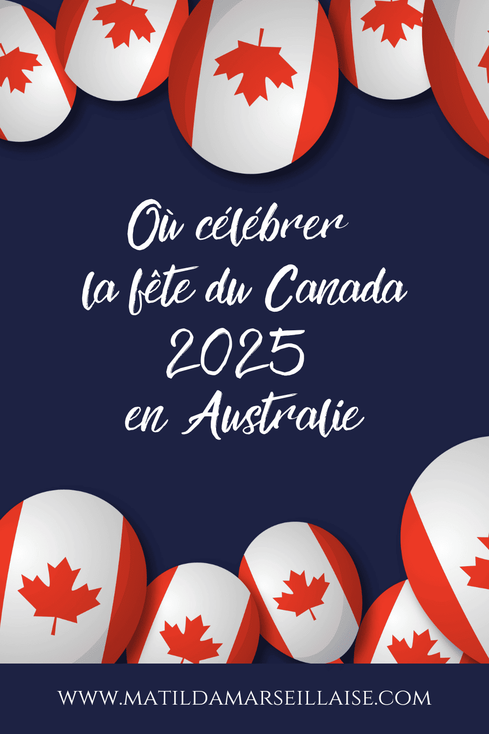Où célébrer la fête du Canada 2025 en Australie