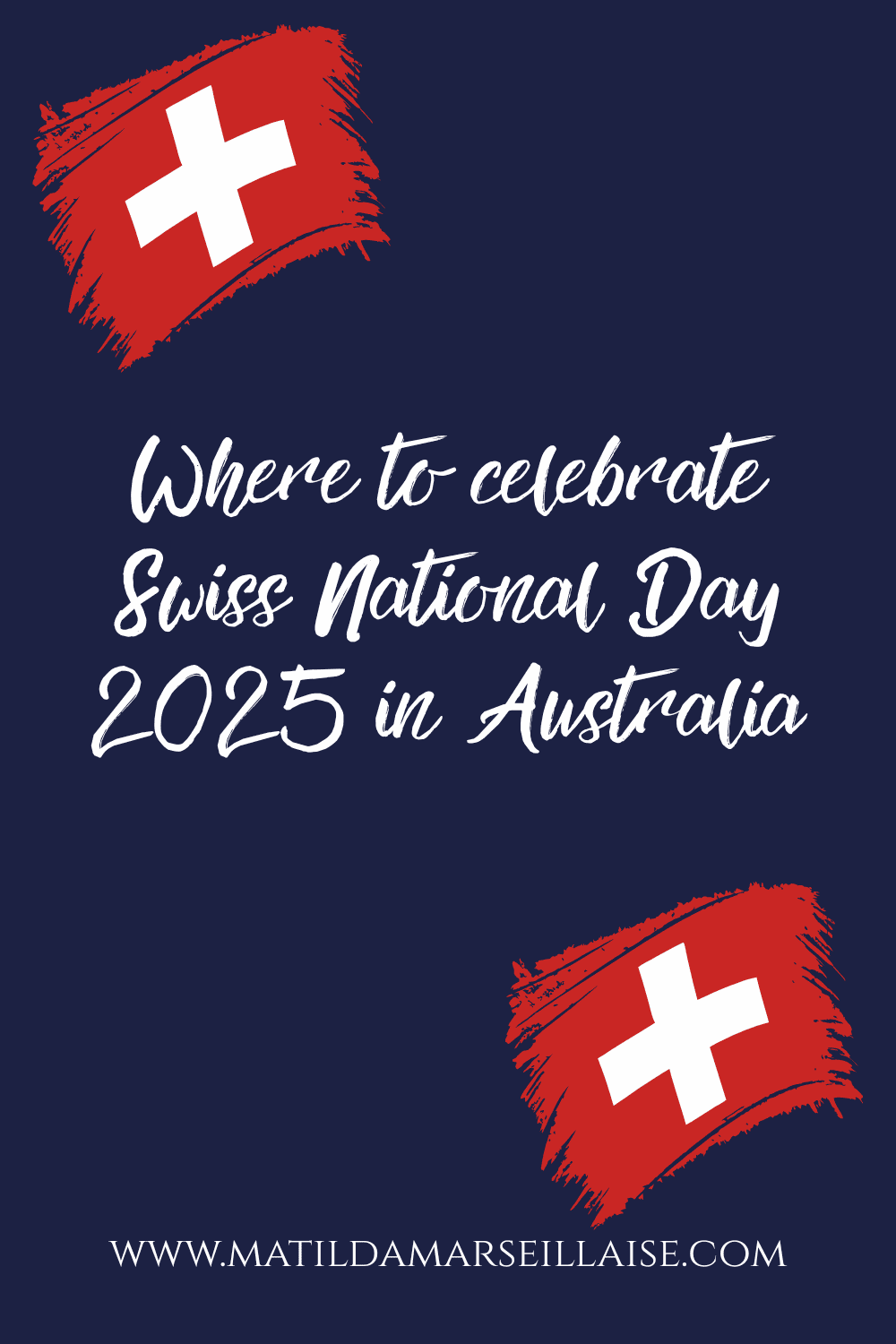 Where to celebrate Swiss National Day 2025 in Australia