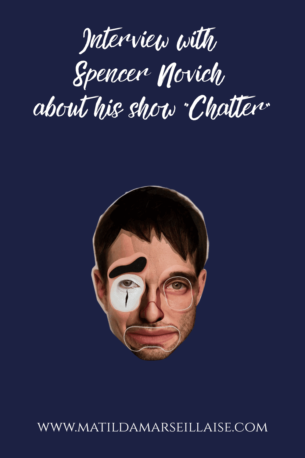 American clown Spencer Novich dares you to try your best to ignore the Chatter in his Brisbane Festival show