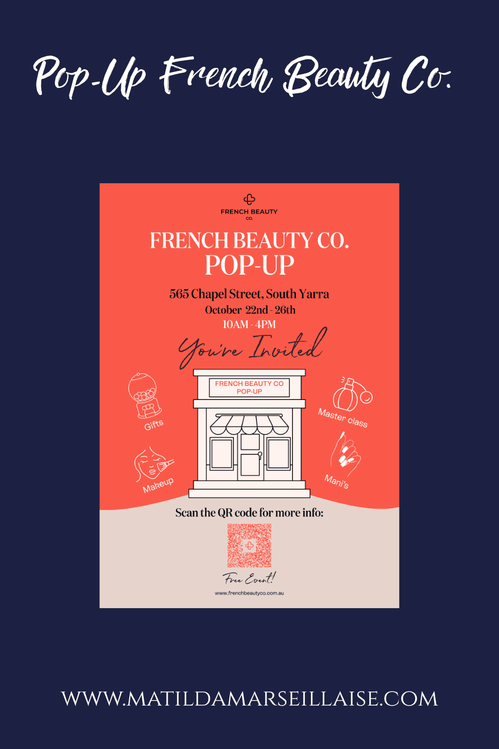 Le pop-up de French Beauty Co n’est ouvert que pendant les quatre prochains jours !