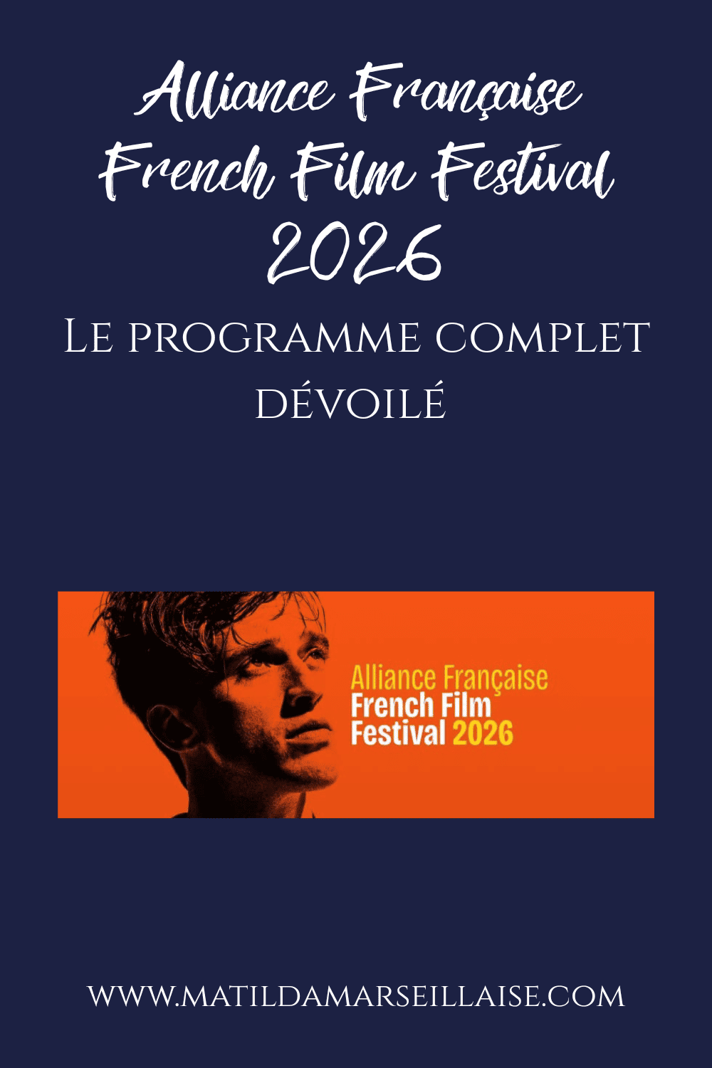Le programme complet de l&rsquo;Alliance Française French Film Festival 2026 est dévoilé