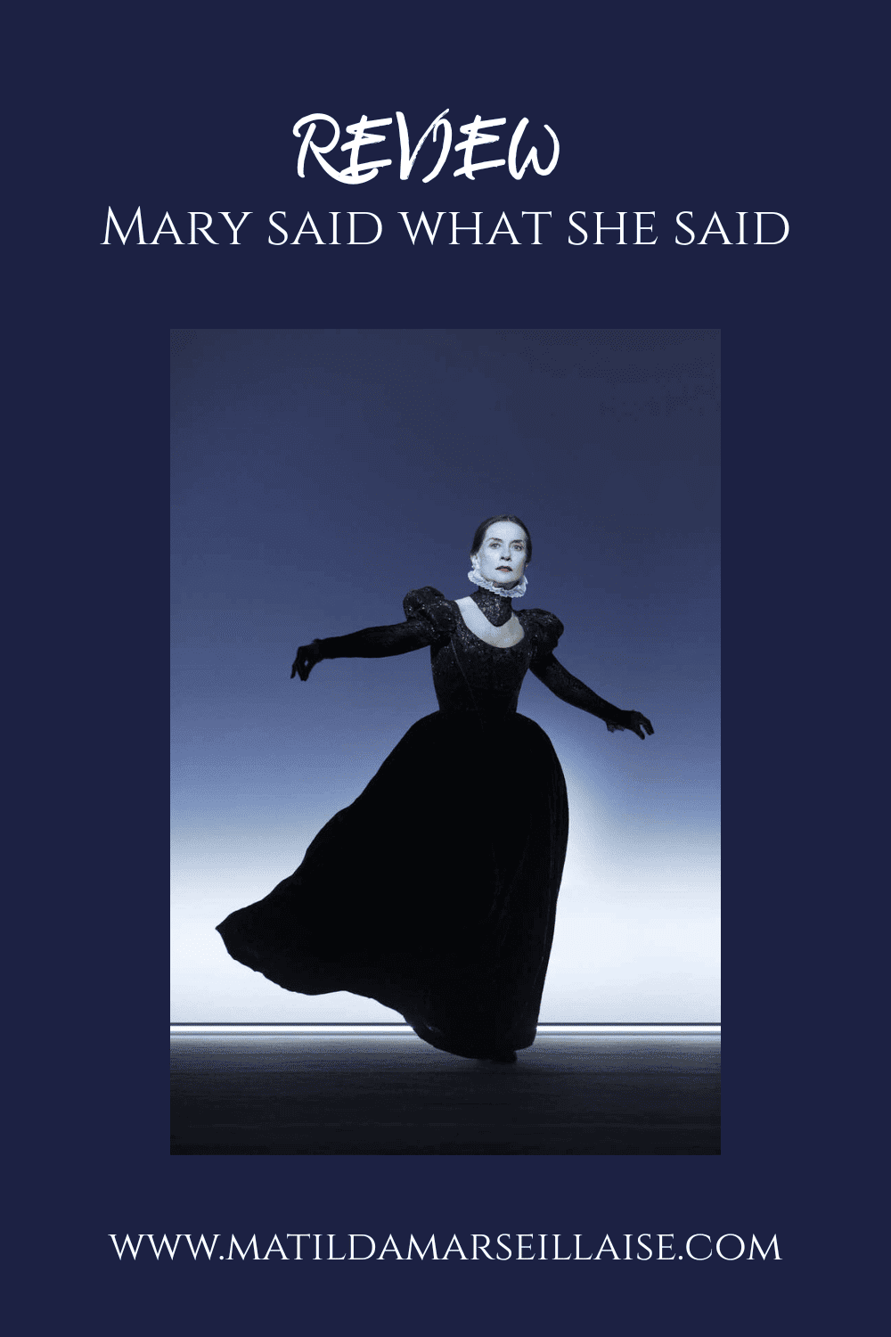 Isabelle Huppert delivers a tour de force in compelling performance in Mary said what she said at Adelaide Festival