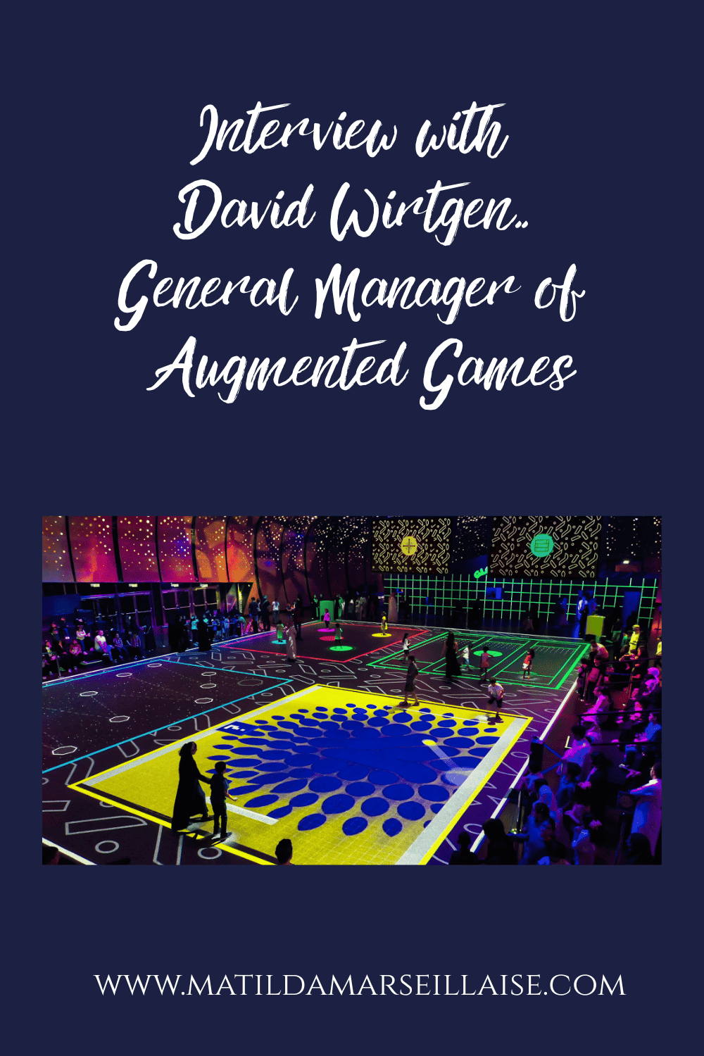 David Wirtgen, General Manager of Augmented Games chats to us